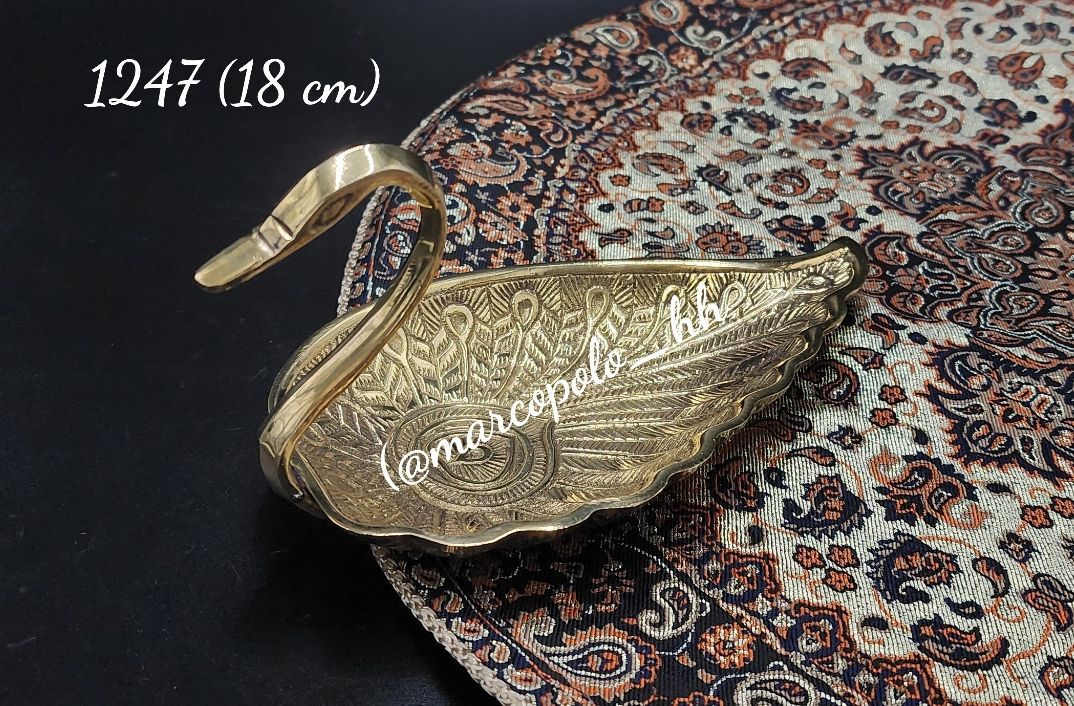 خرما خوری طرح پر برنجی هندی بصورت تکی کد1246